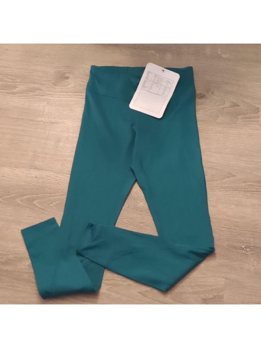 Jordan teal tight fit leggings size small